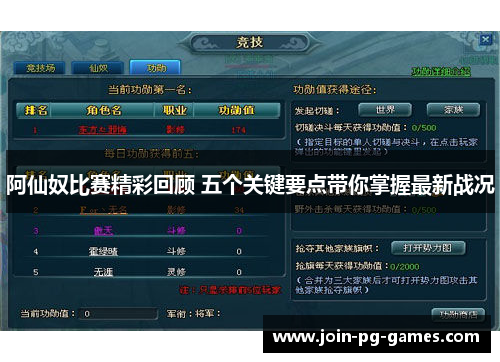 阿仙奴比赛精彩回顾 五个关键要点带你掌握最新战况